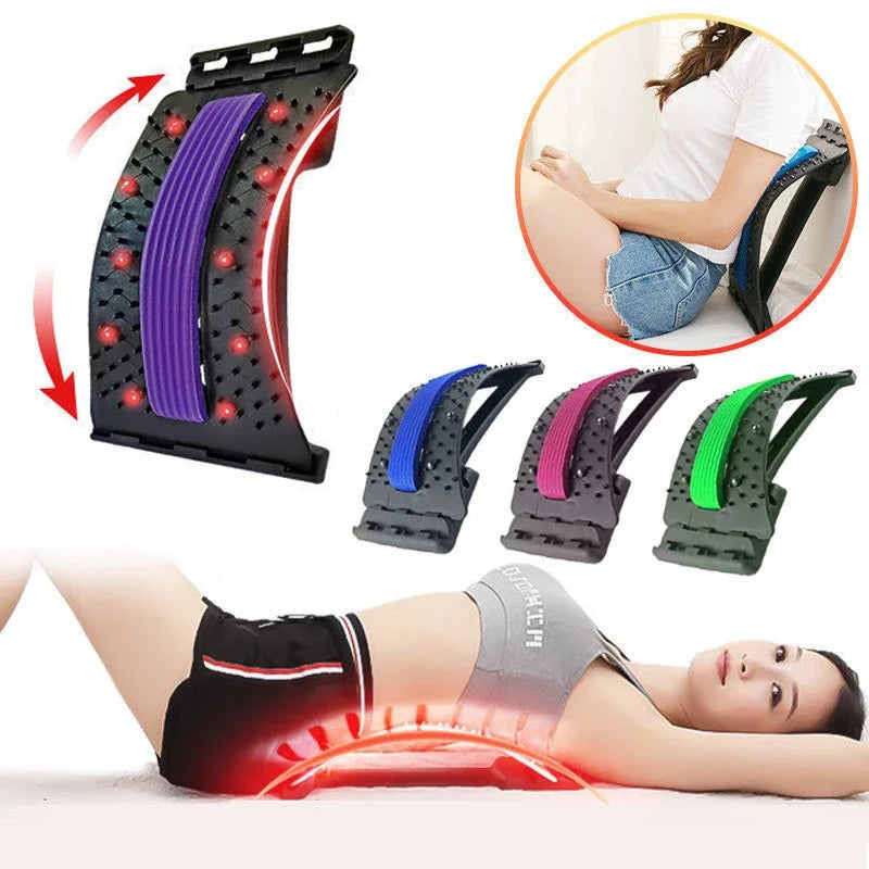 Multi-ajustável massageador para coluna - Dores nas costas